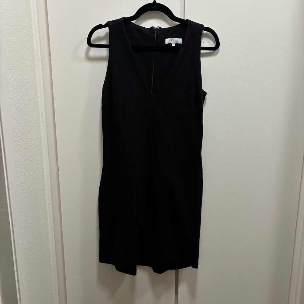 Cuyana x Real Simple Sz XS Little Black Dress Sleeveless V-Neck Mini Classic